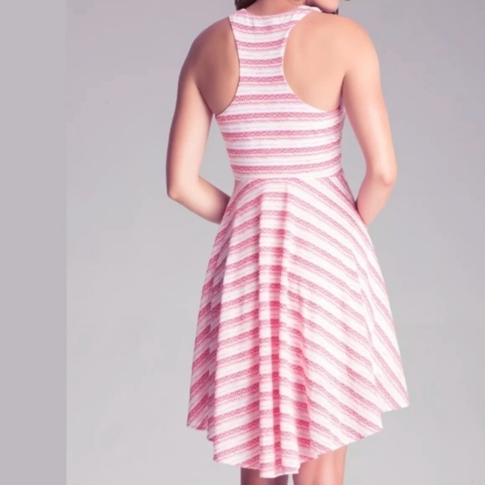 Bebe Striped Racerback Dress - Picture 3 of 10